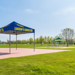 Custom Aluminum Tent with Official Licensed FFA Branding