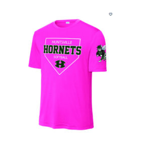 Huntsville Lady Hornets Dry Fit Short Sleeve T-Shirt – Rockin’ the Base Design