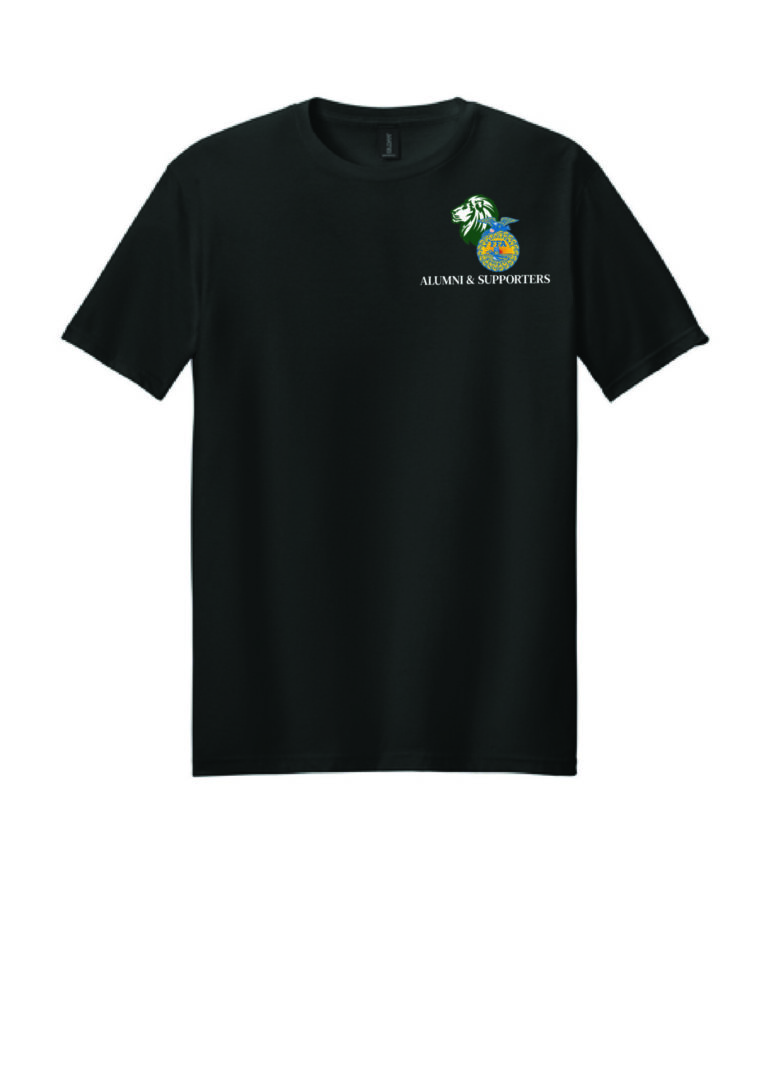 Livingston Alumni & Supporters T-Shirt – Gildan 64400 | Short Sleeve & Long Sleeve | Black or White - Image 2