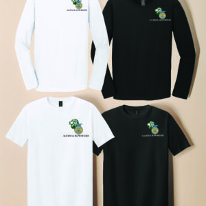 Livingston Alumni & Supporters T-Shirt – Gildan 64400 | Short Sleeve & Long Sleeve | Black or White