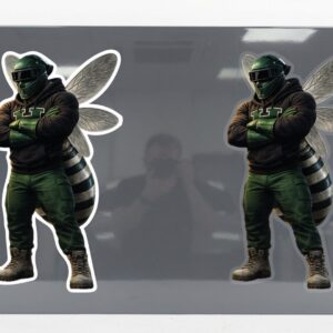 Welding Buzzy Vinyl Decal - Style 2