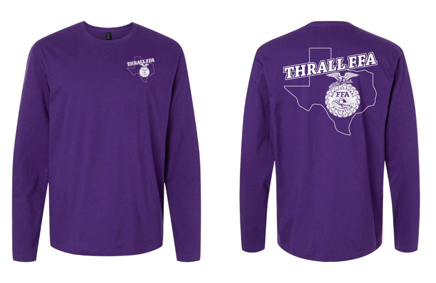 Thrall FFA - Rooted in Texas -Long Sleeve-T Shirt - Image 5