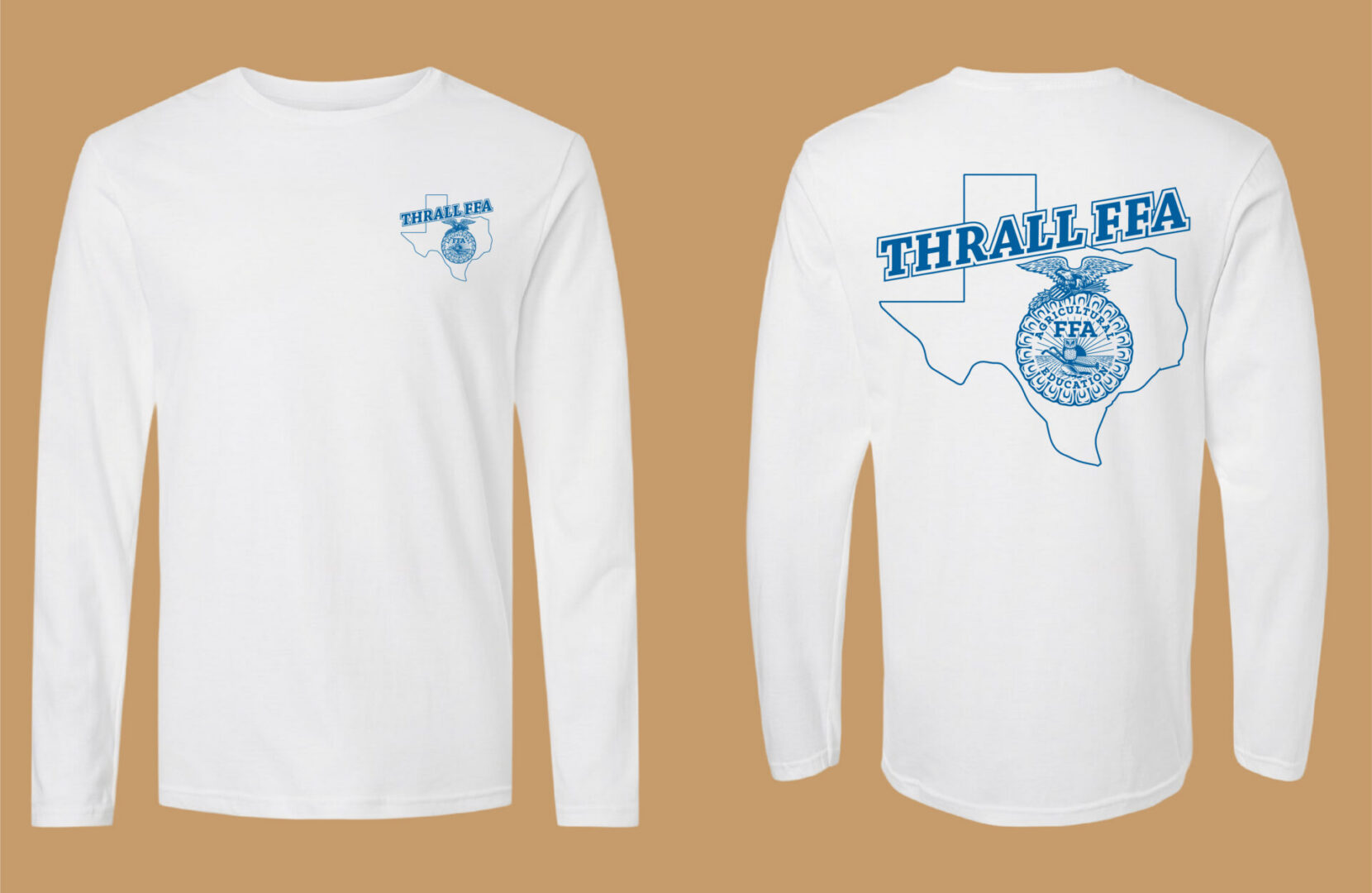Thrall FFA - Rooted in Texas -Long Sleeve-T Shirt - Image 4
