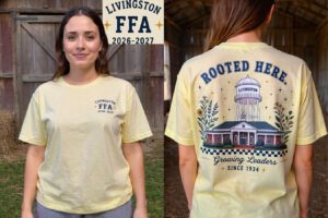 Official 2026-2027 Livingston FFA Chapter Shirt | Rooted Here